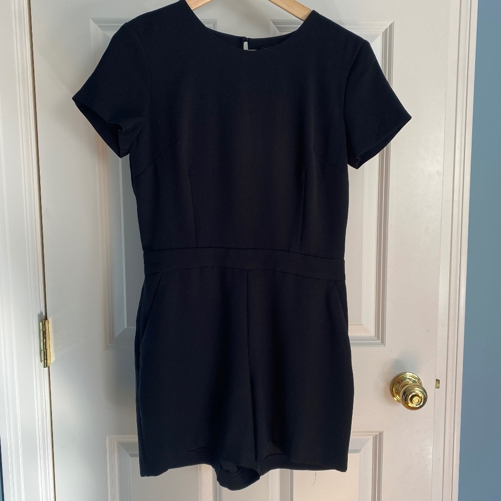 Banana Republic black romper